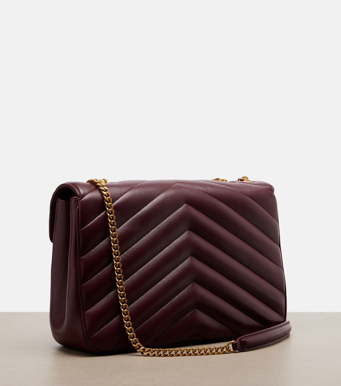 Loulou Large leather shoulder bag | Saint Laurent