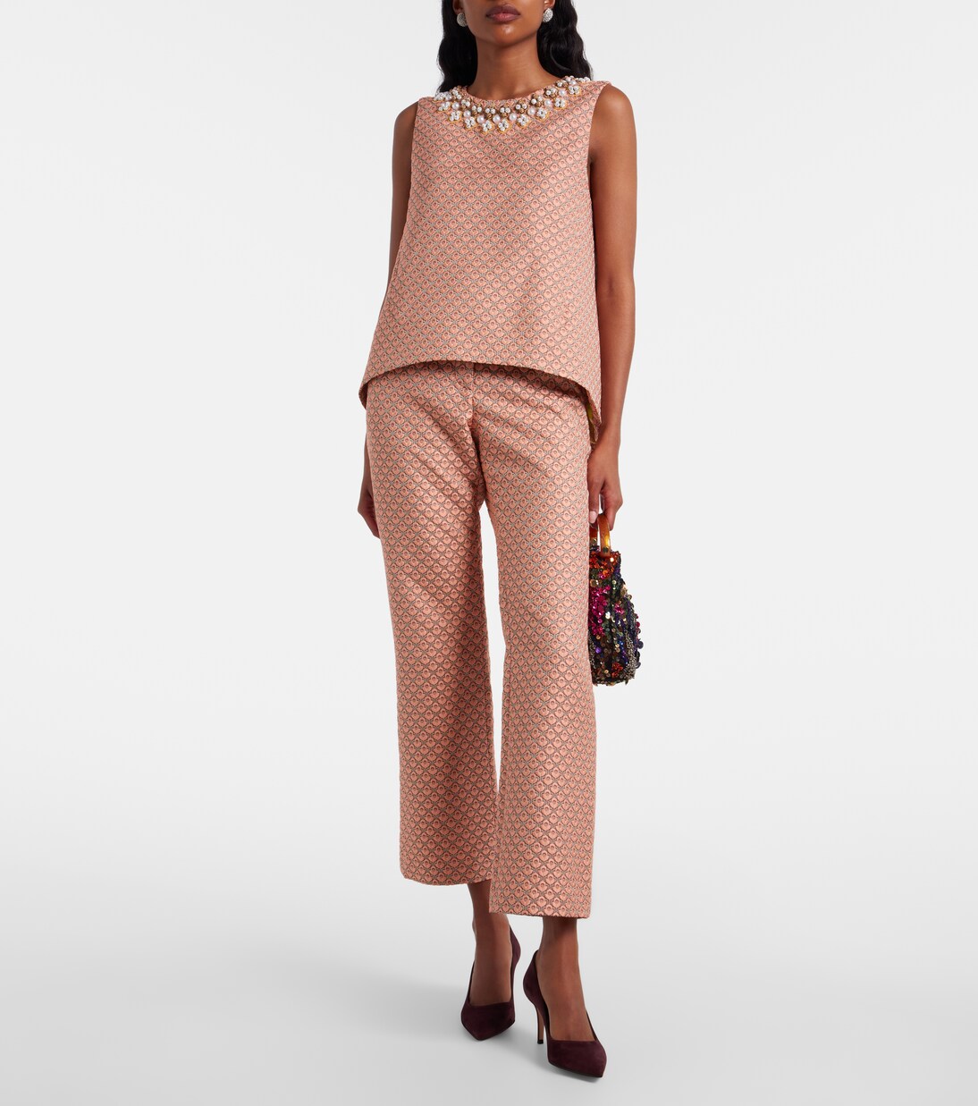 Pumps Gianvito aus Veloursleder | Gianvito Rossi