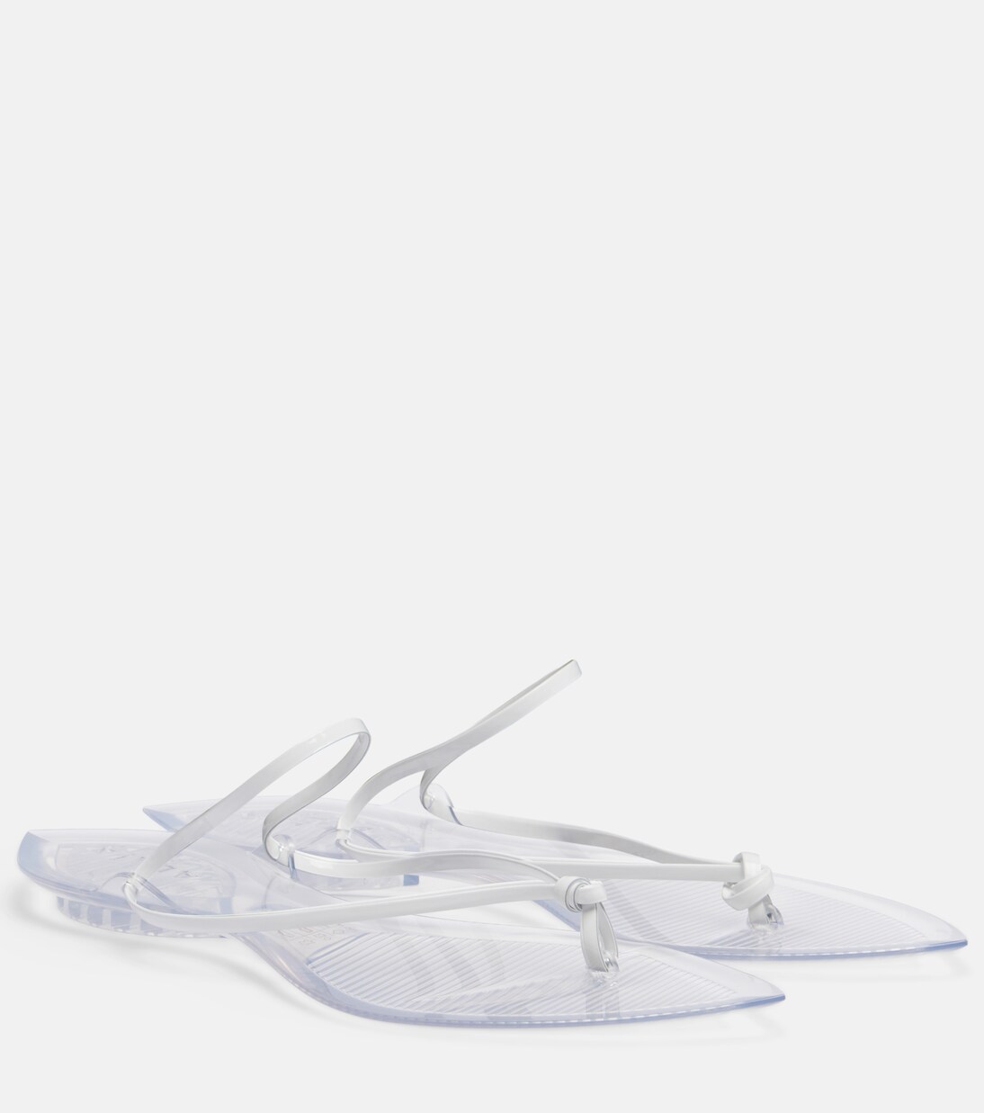 Invisible leather thong sandals | Alaïa