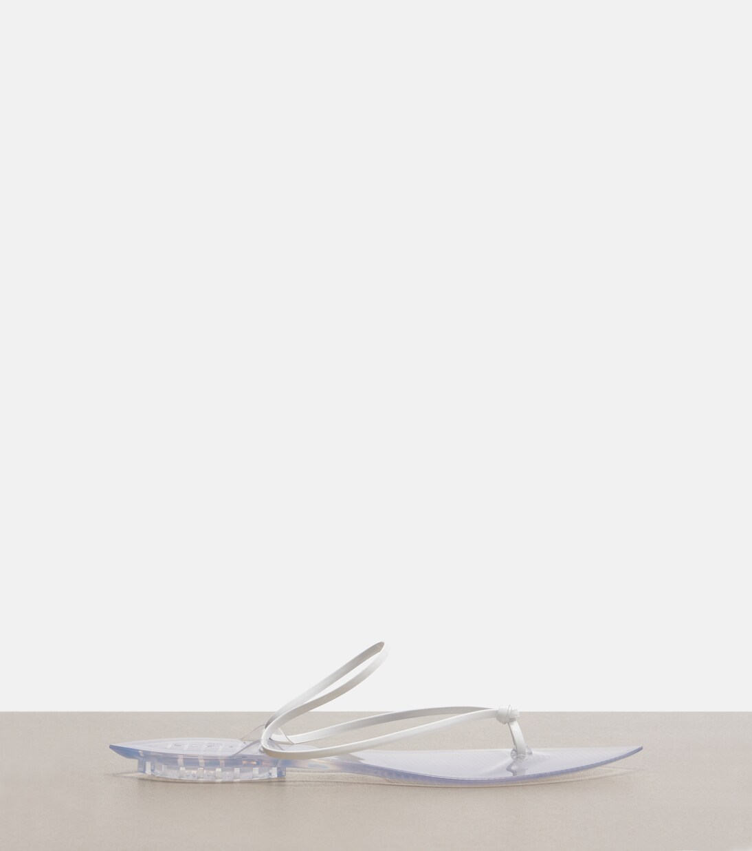 Invisible leather thong sandals | Alaïa