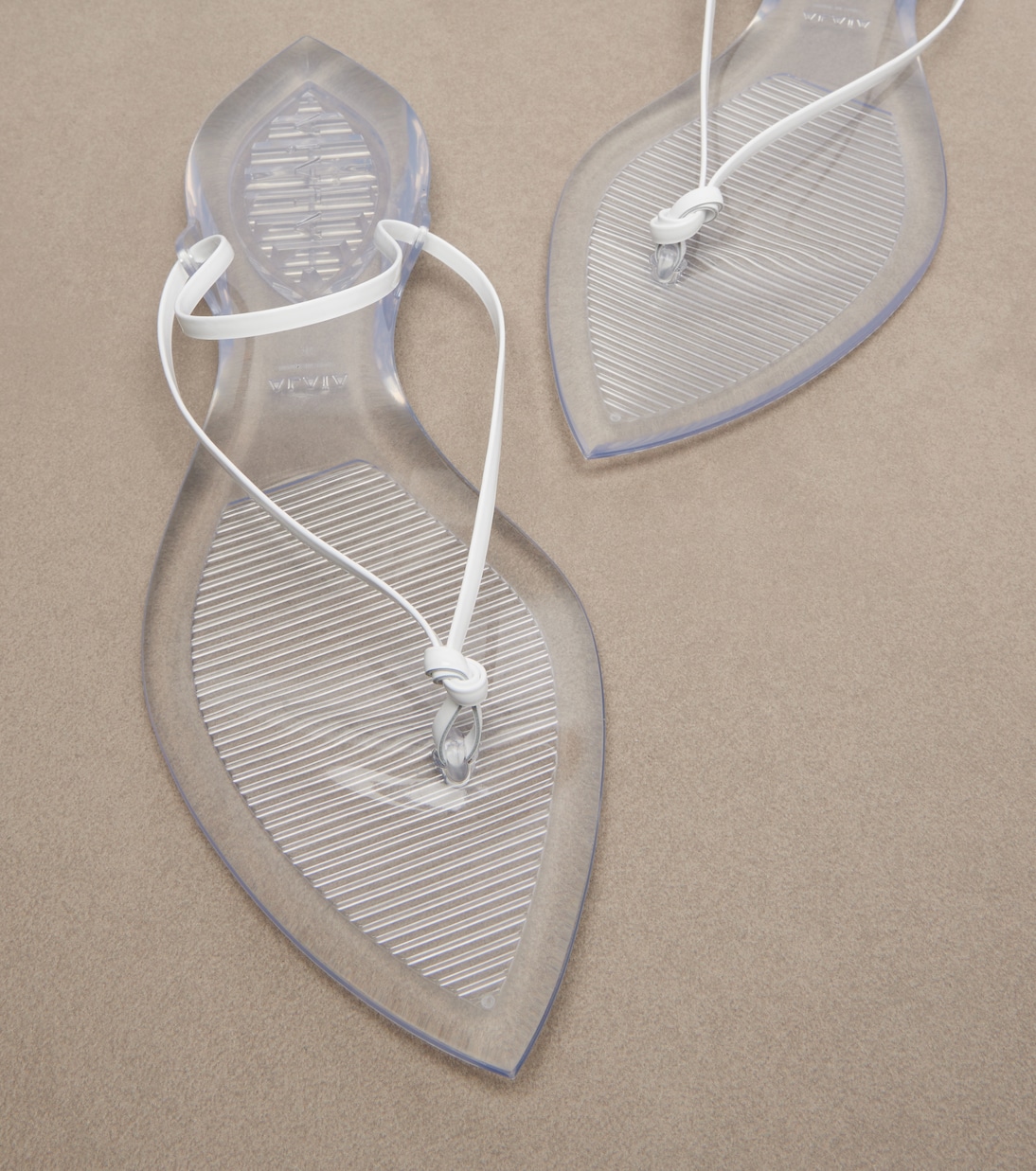 Invisible leather thong sandals | Alaïa
