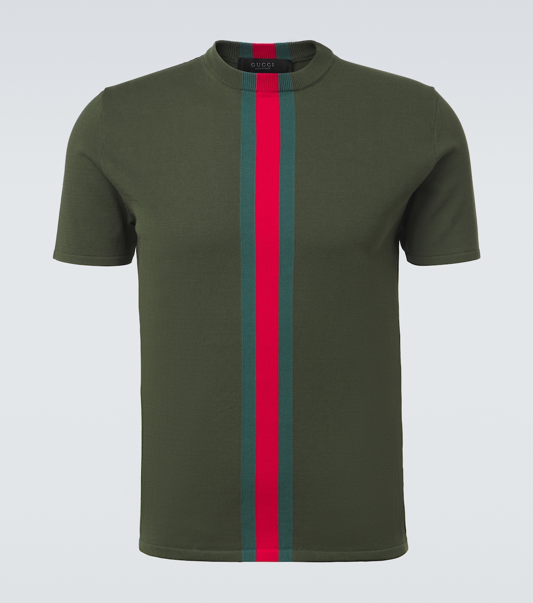 T-Shirt Web Stripe aus Baumwolle | Gucci