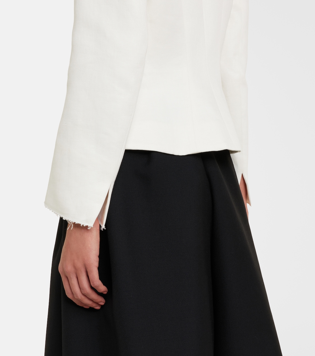 Brianda linen satin jacket | The Row