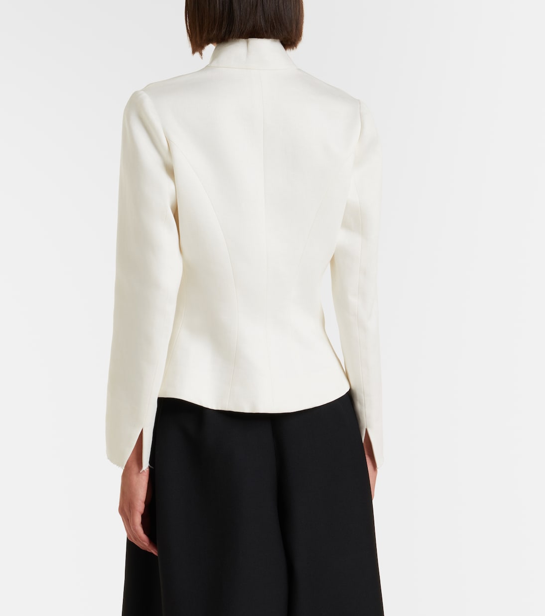 Brianda linen satin jacket | The Row