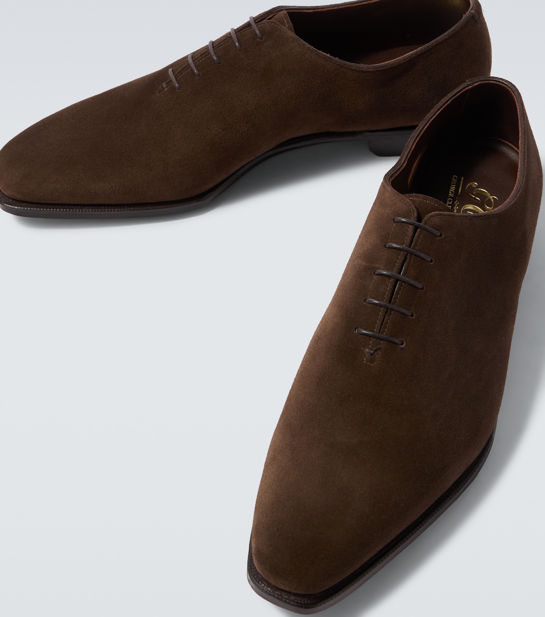 Merlin suede loafers | George Cleverley
