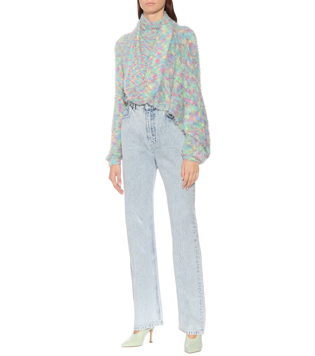 Asymmetric turtleneck sweater | Y/Project