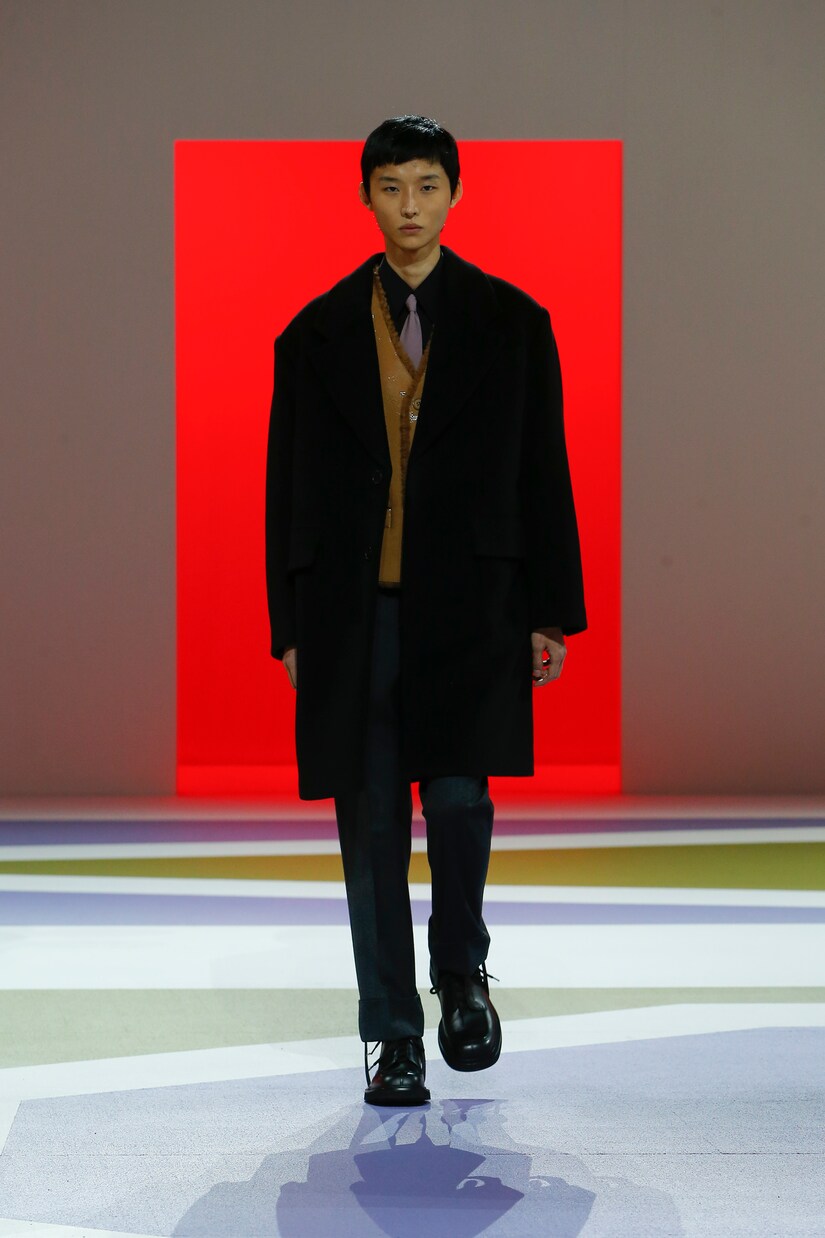 Weste mit Shearling | Prada