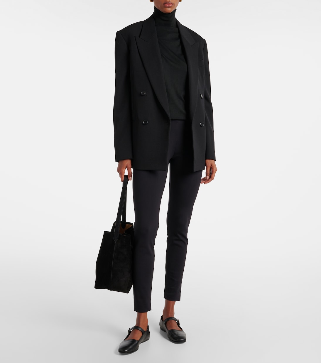 Legging Woolworth à taille mi-haute | The Row