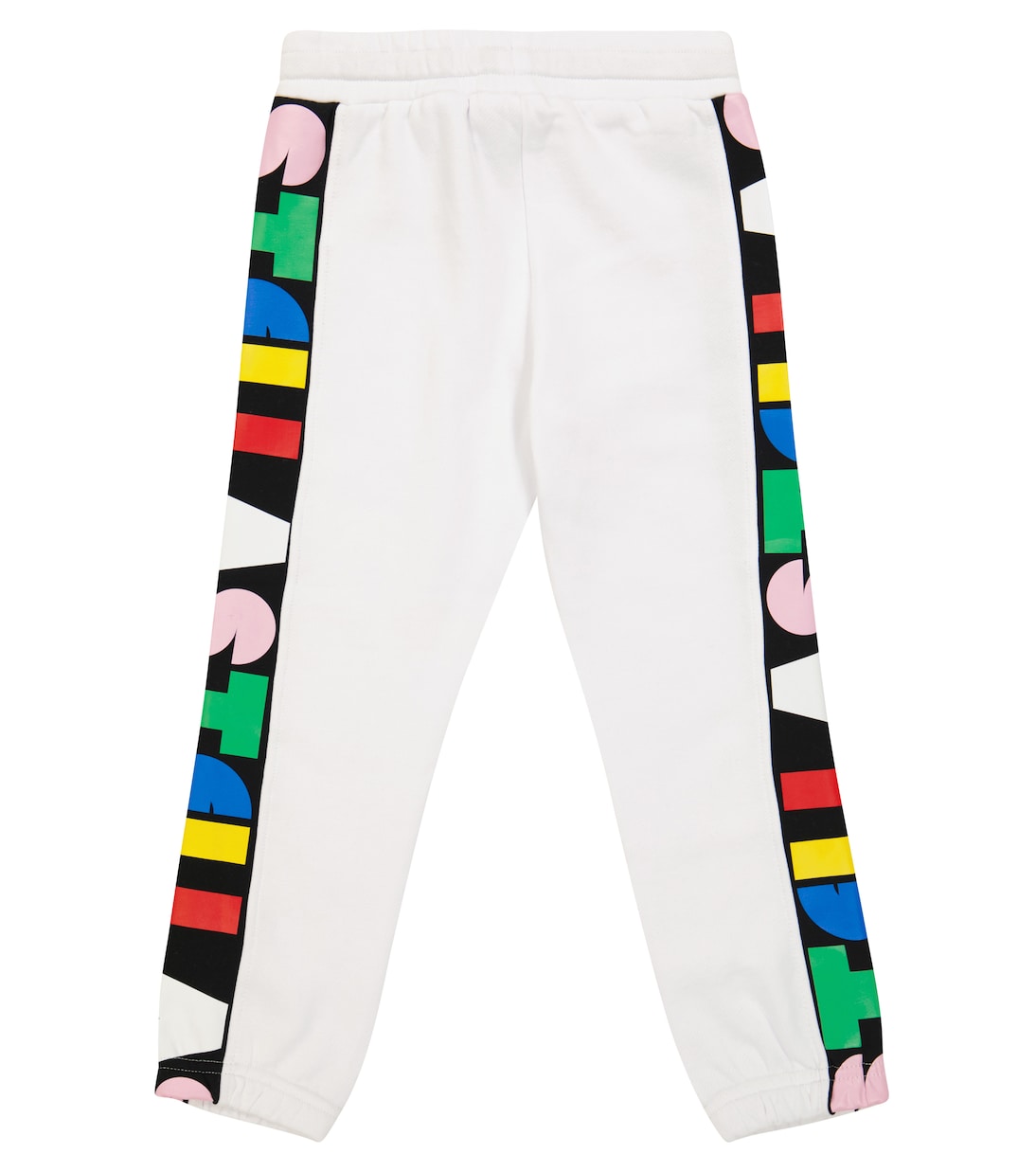 Logo-stripe cotton sweatpants | Stella McCartney Kids
