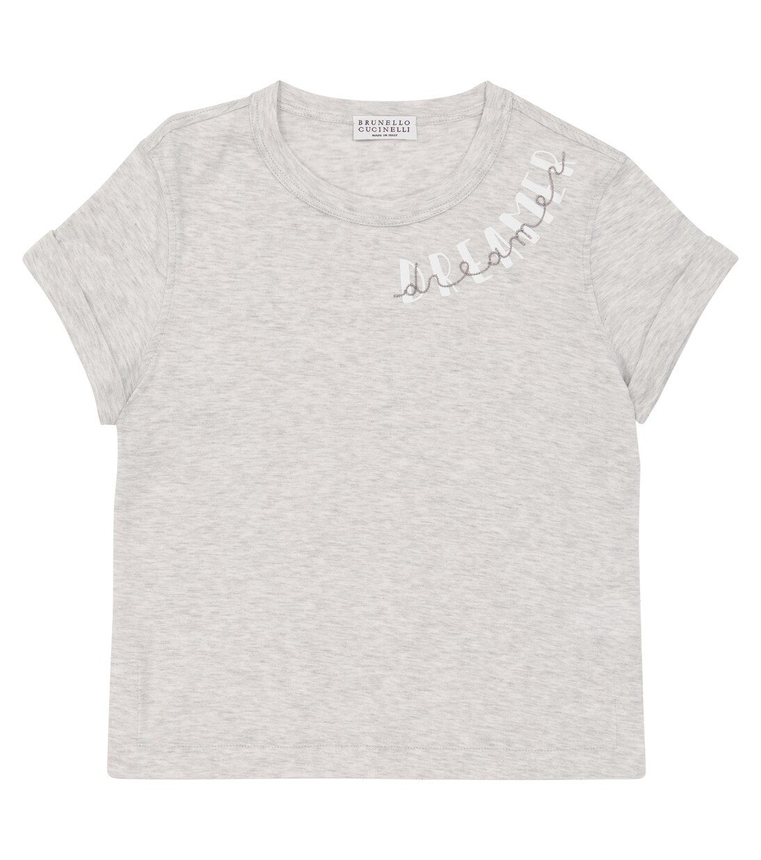 Printed cotton T-shirt | Brunello Cucinelli Kids