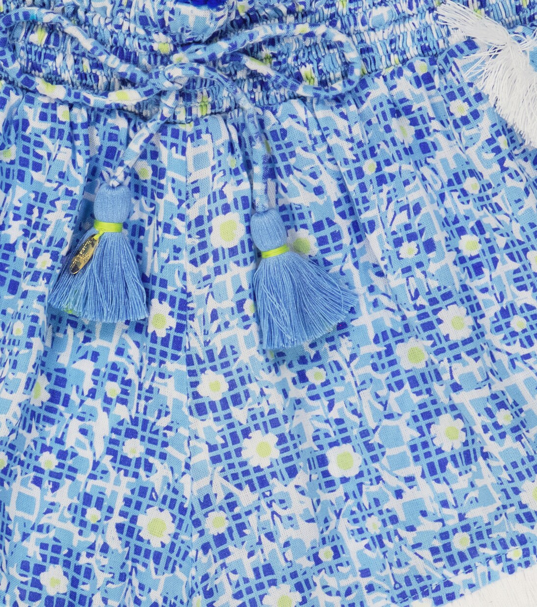 Lulu floral shorts | Poupette St Barth Kids