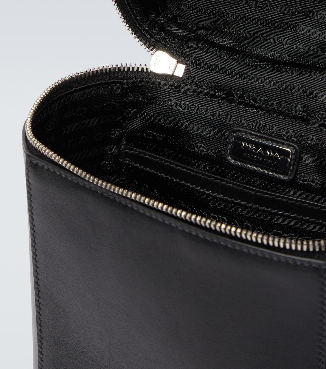 Mochila de piel convertible | Prada