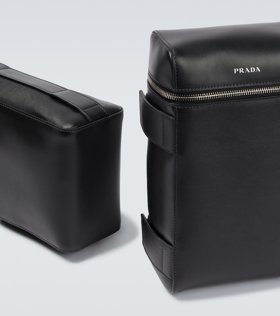 Mochila de piel convertible | Prada