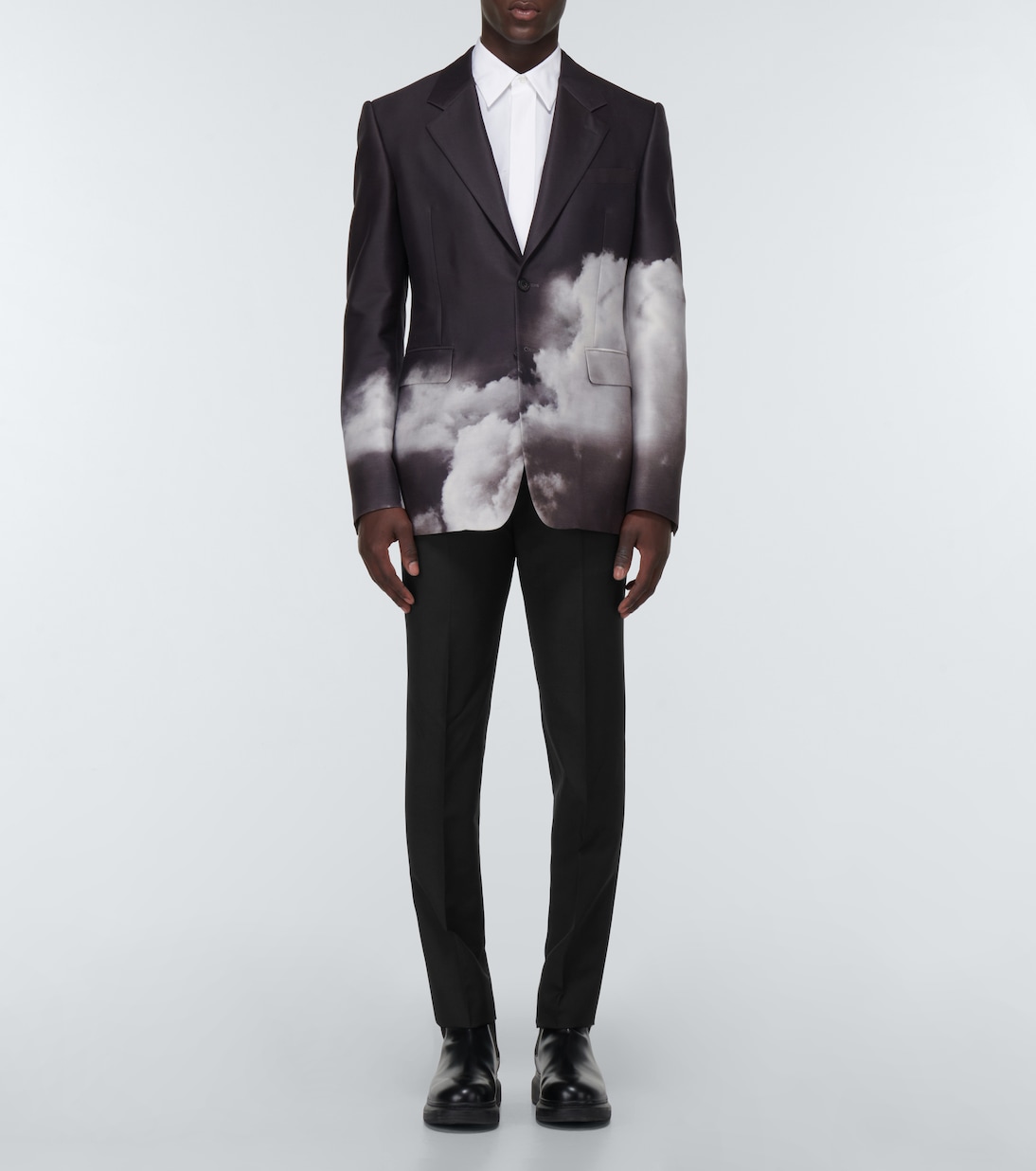 Wool and mohair slim pants | McQueen