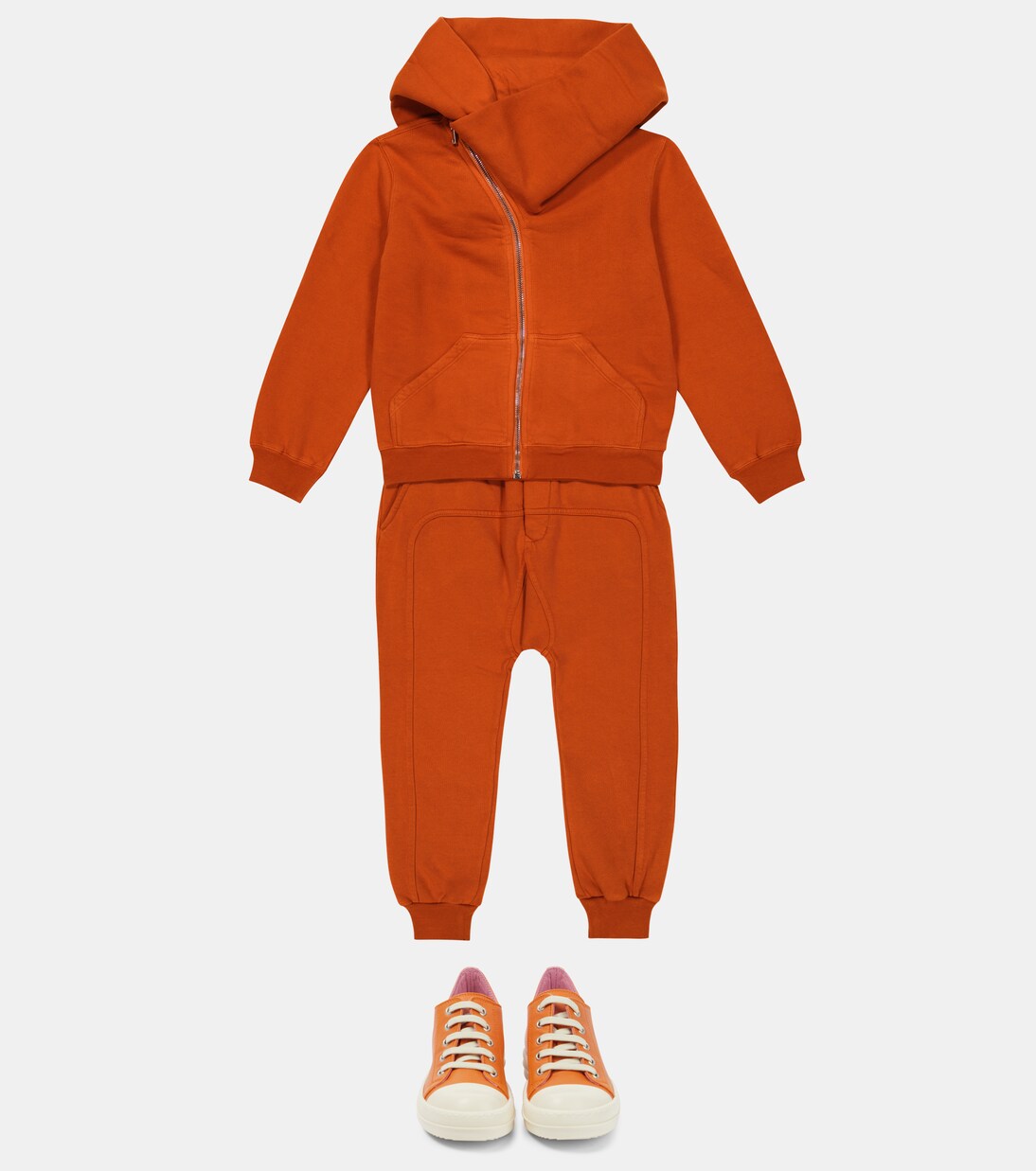 Cotton jersey sweatpants | Rick Owens Kids