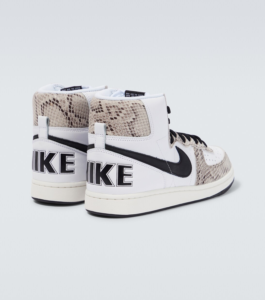 Terminator High snake print leather sneakers | Nike