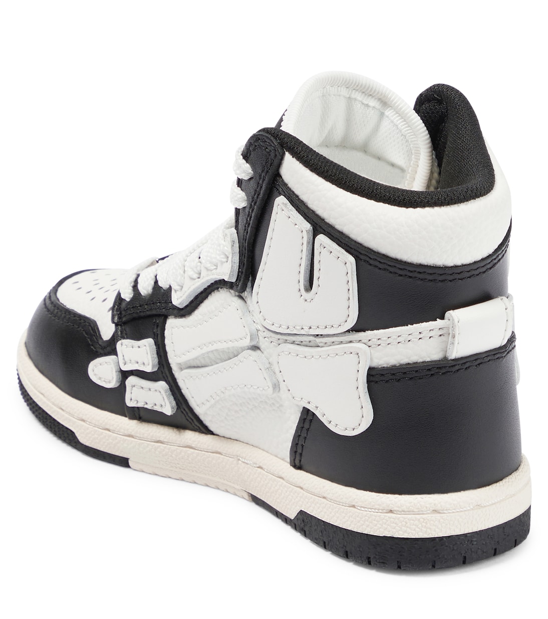Skeleton leather high-top sneakers | Amiri Kids