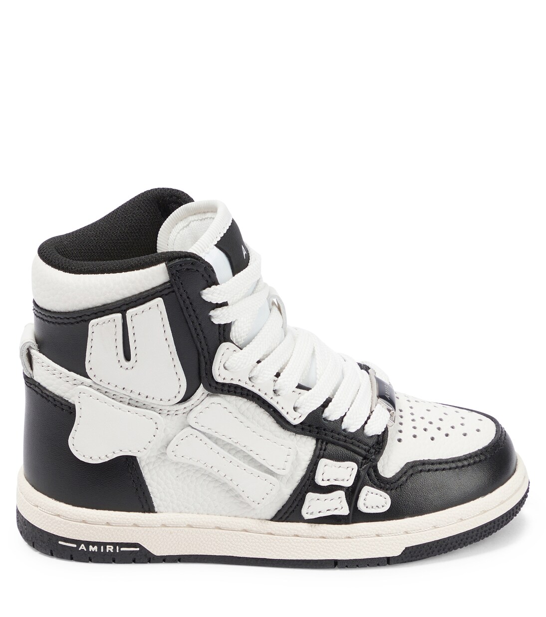 Skeleton leather high-top sneakers | Amiri Kids