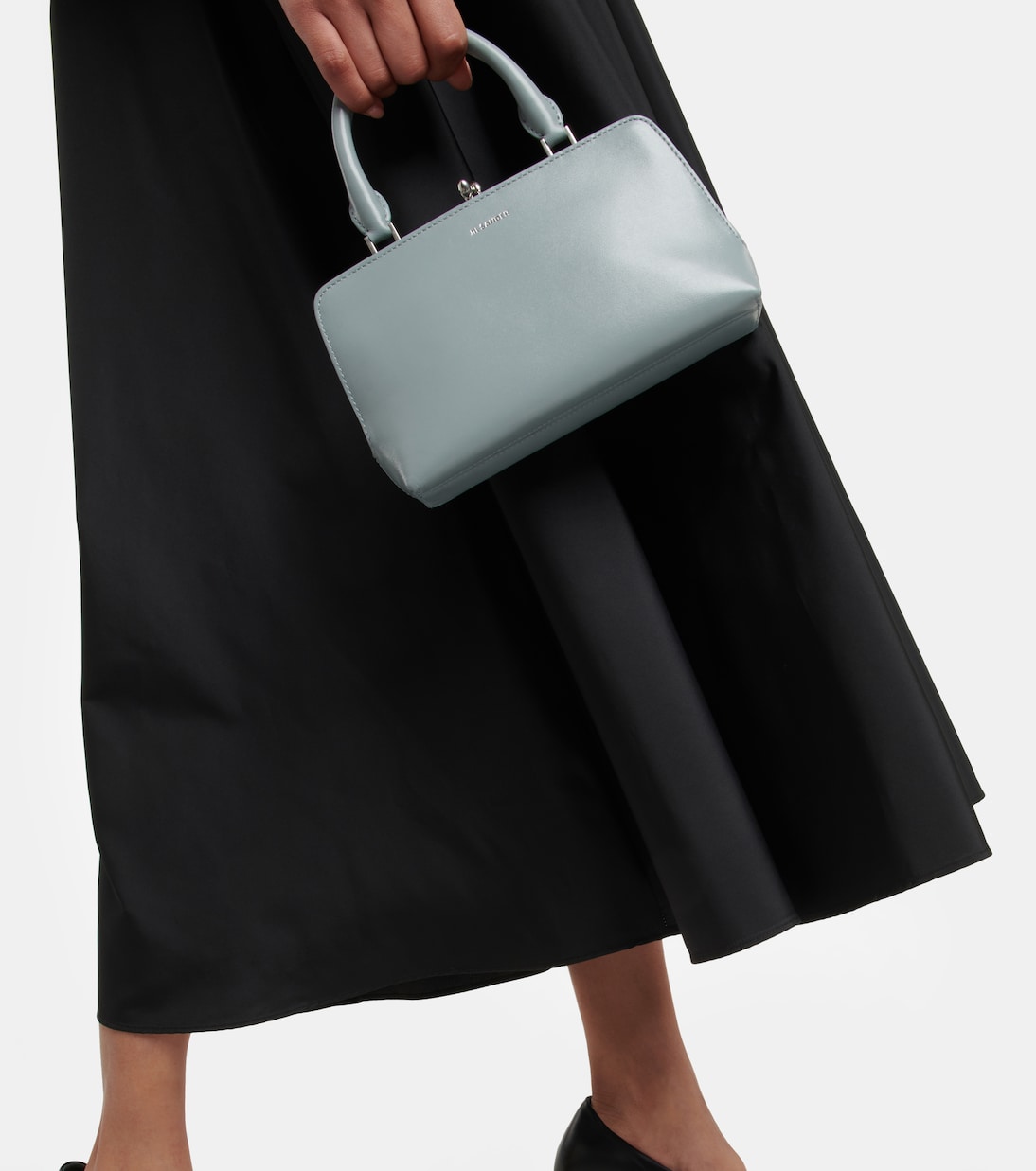 Ruffle-trimmed midi dress | Jil Sander