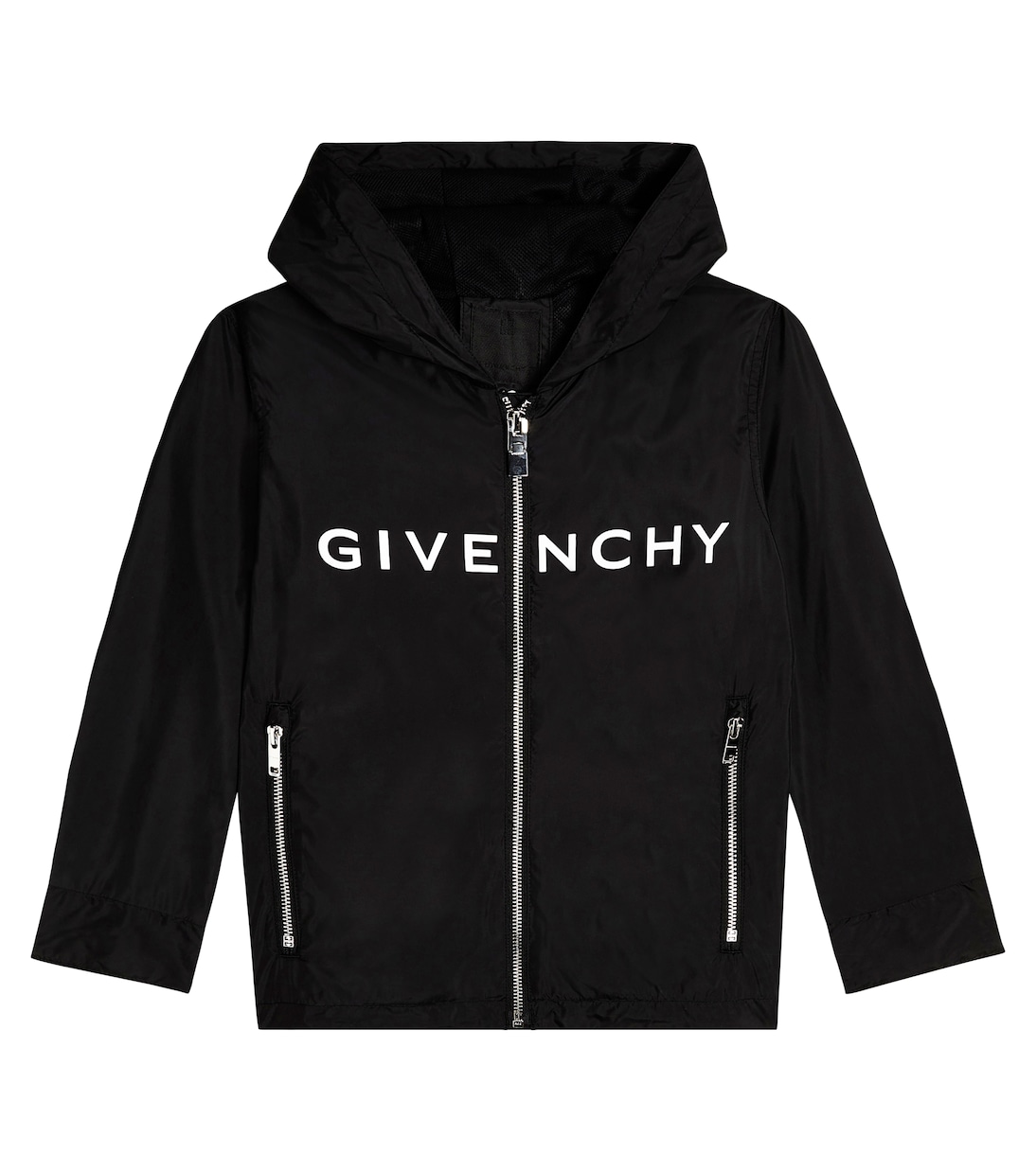 Logo technical hooded jacket | Givenchy Kids