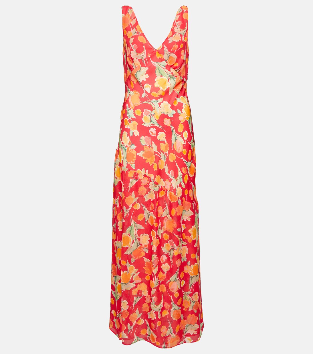 Robe longue Moniq à fleurs | Rixo