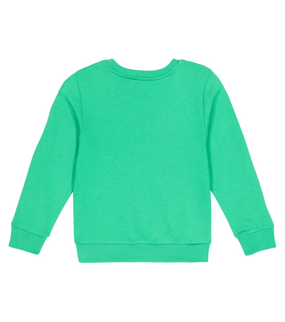 Logo cotton jersey sweatshirt | Balmain Kids