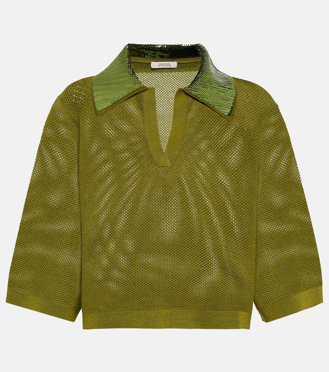 Top raccourci Essential Ease en laine et soie mélangés | Dorothee Schumacher