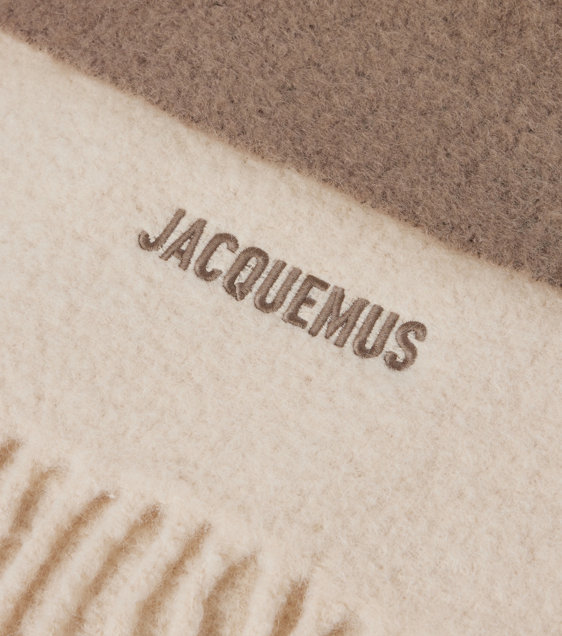 Schal L’écharpe Moisson aus einem Alpakawollgemisch | Jacquemus