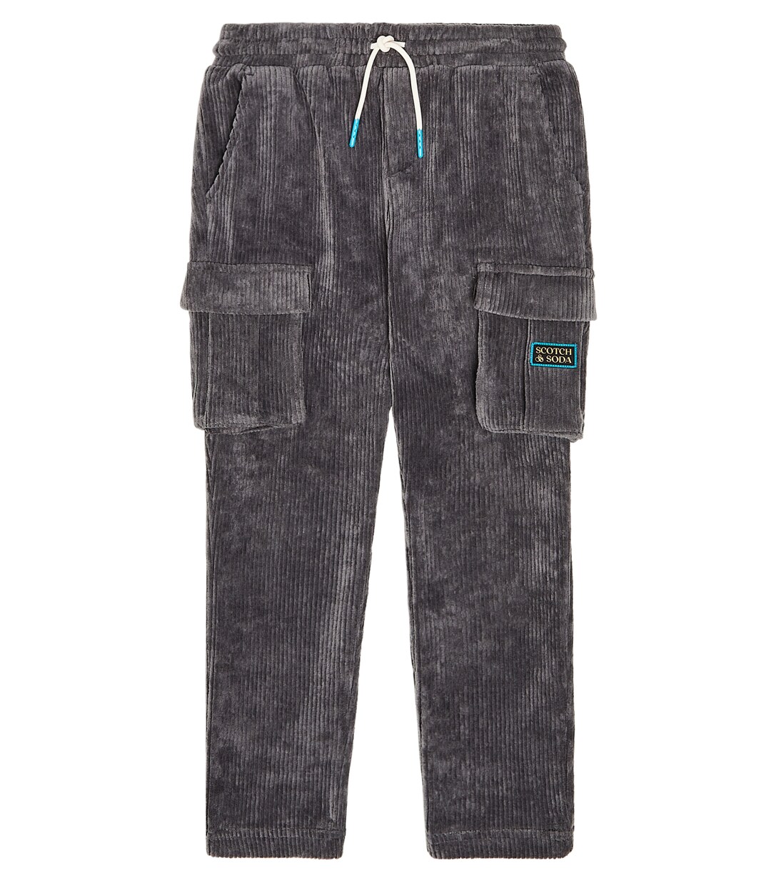 Cotton-blend corduroy cargo sweatpants | Scotch & Soda Kids