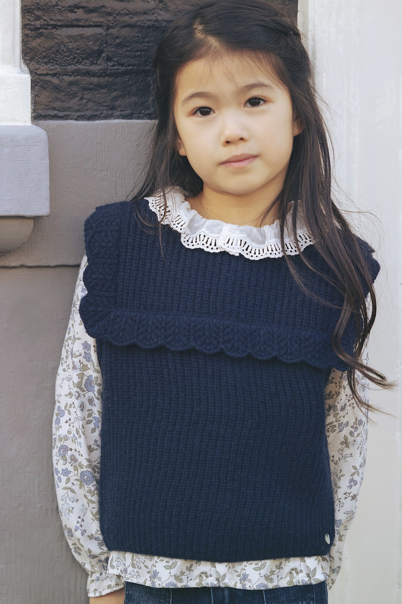 Pullunder aus einem Baumwollgemisch | Tartine et Chocolat