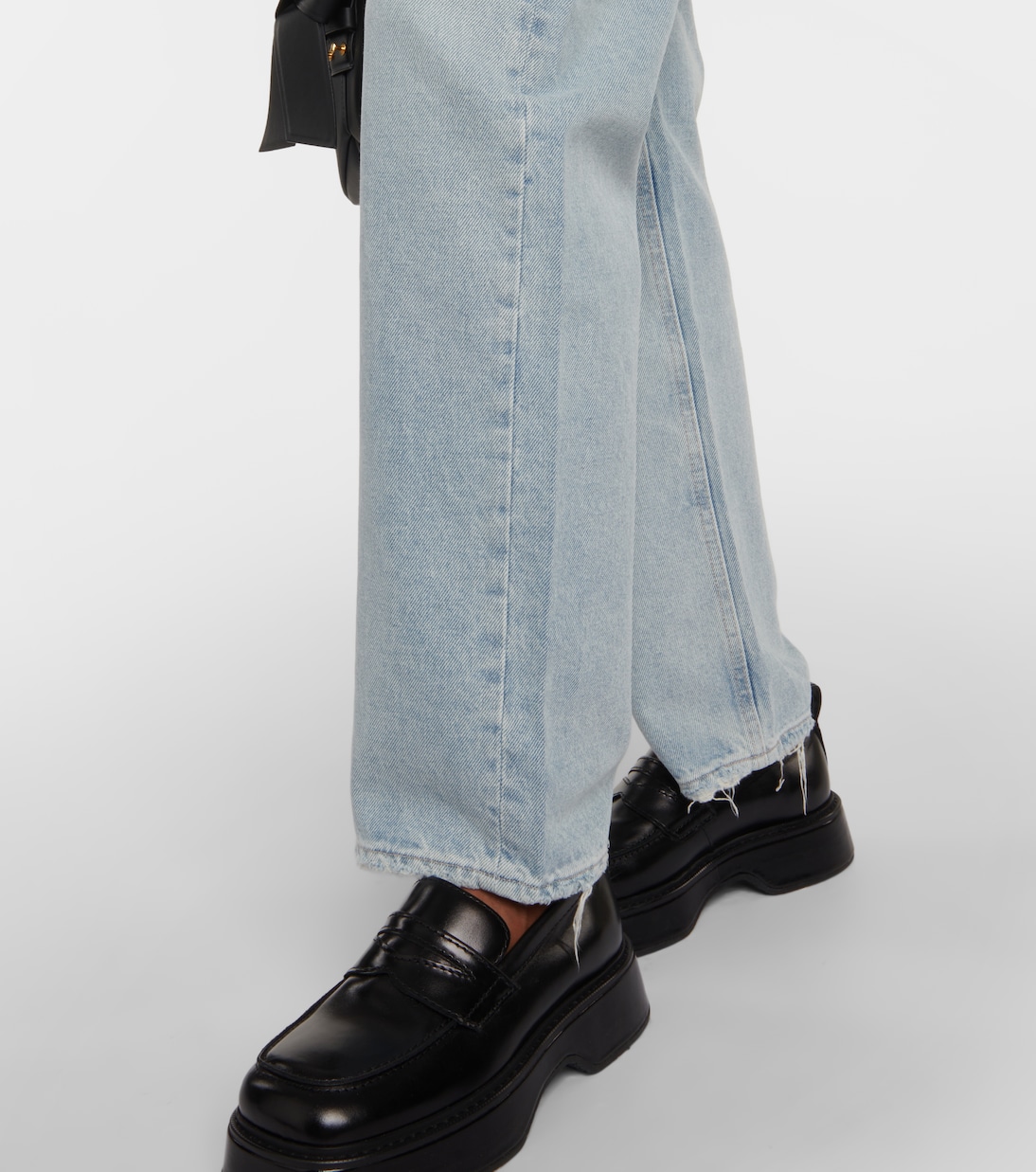 x EmRata Clove mid-rise jeans  | AG Jeans