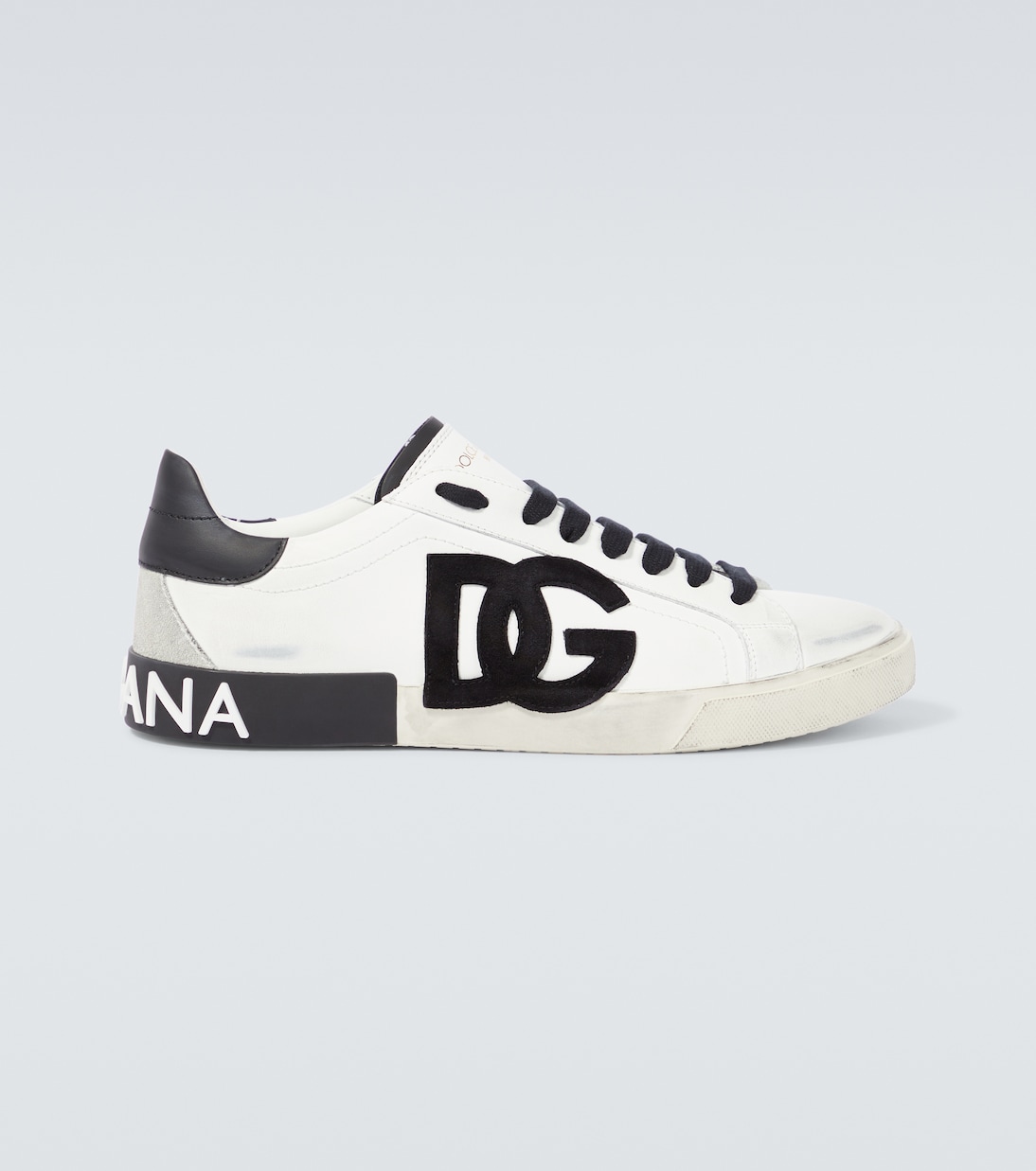 DG leather sneakers | Dolce&Gabbana
