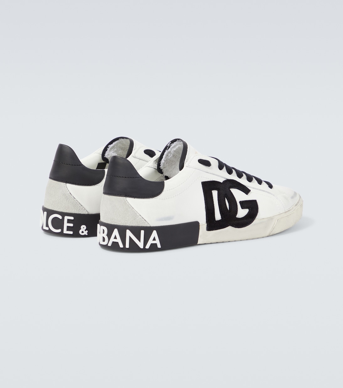 DG leather sneakers | Dolce&Gabbana