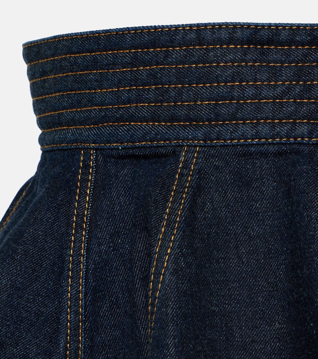 Cintura in denim con peplo | Alaïa