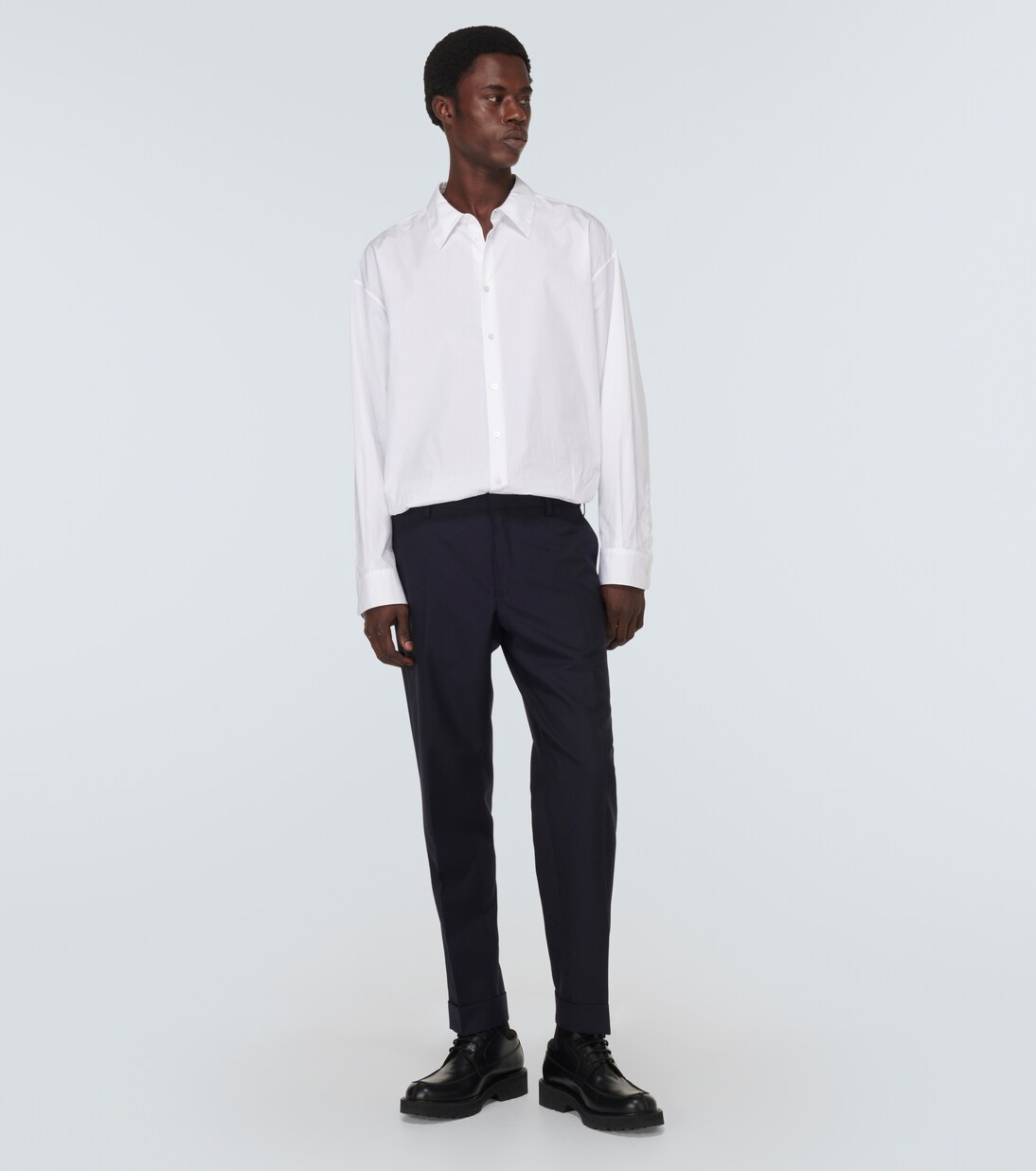 Gerade Hose aus Wolle | Dries Van Noten