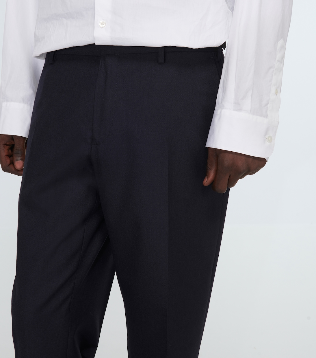 Gerade Hose aus Wolle | Dries Van Noten