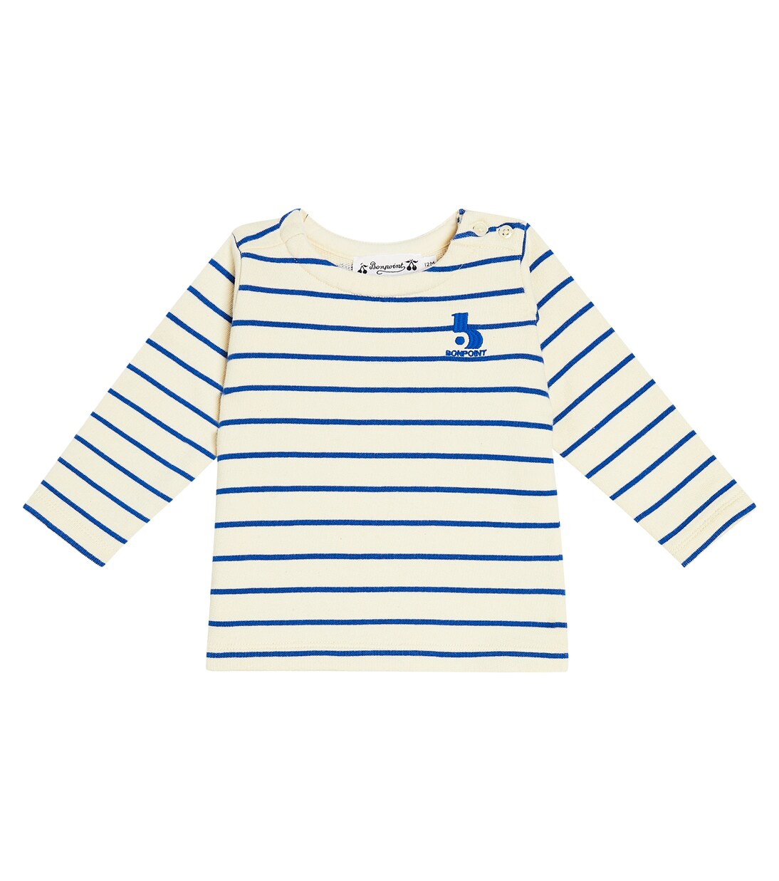Baby Tourbillon cotton jersey top | Bonpoint