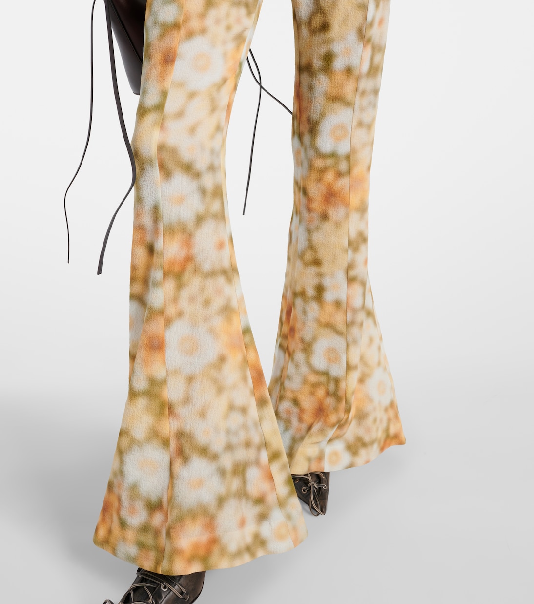 Pantalones flared Pippen florales | Acne Studios