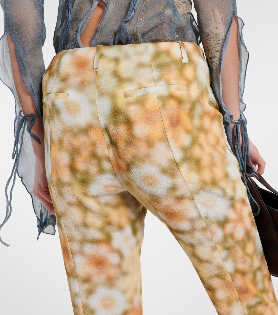 Pantalones flared Pippen florales | Acne Studios