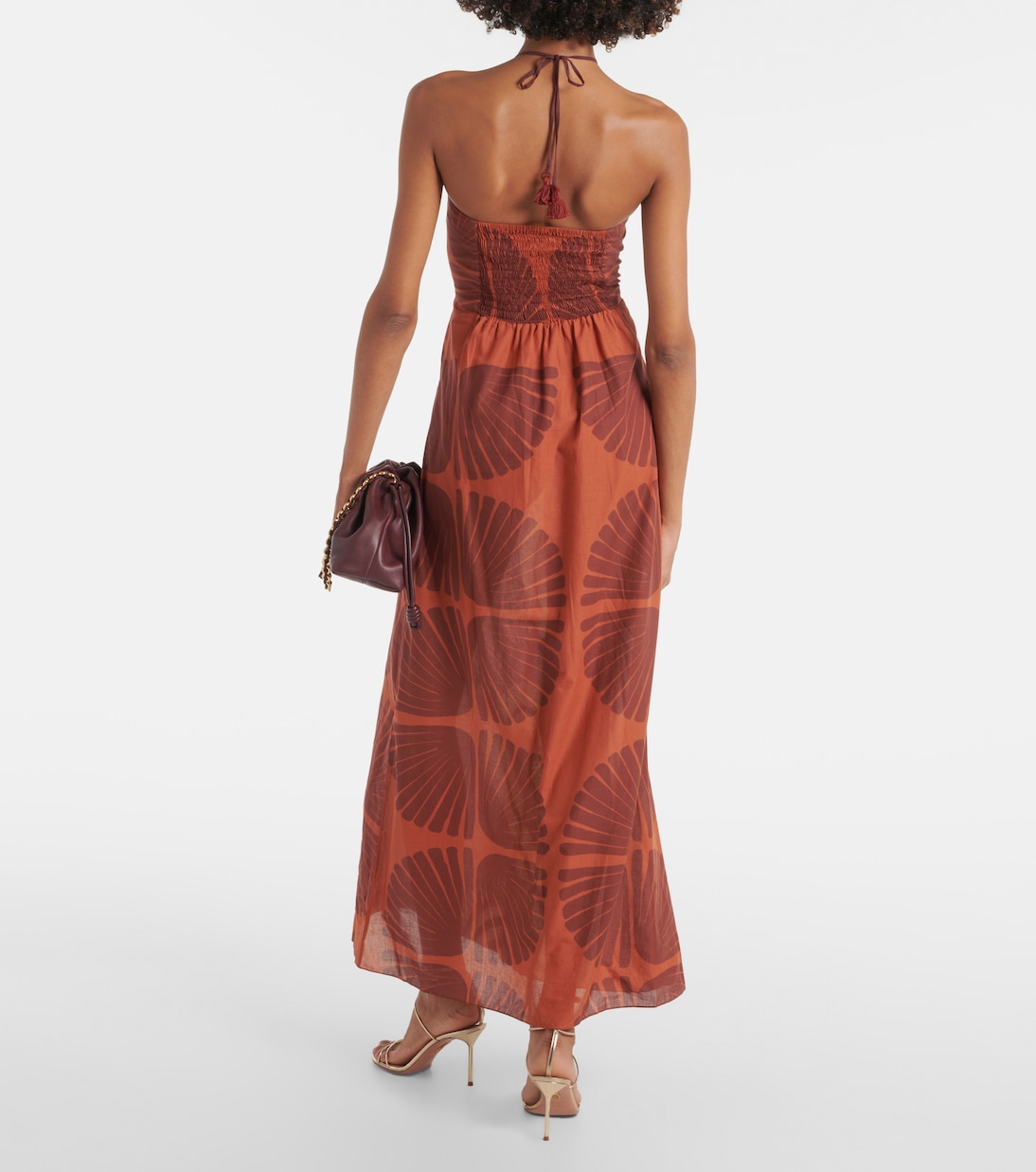 Robe longue en coton | Johanna Ortiz