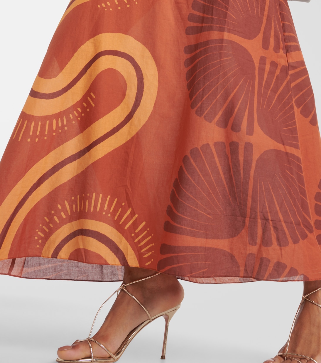 Robe longue en coton | Johanna Ortiz