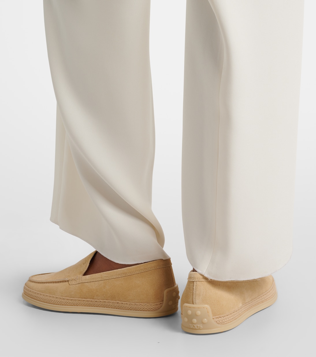 Espadrilles aus Veloursleder | Tod's