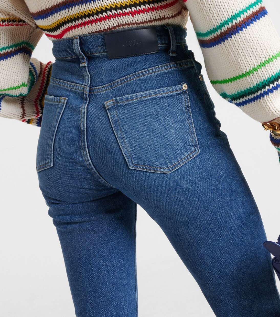 Logan high-rise cropped slim jeans | 7 For All Mankind