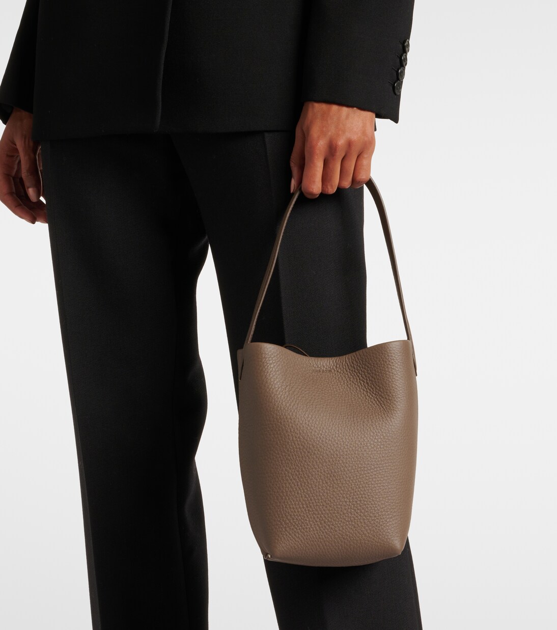 N/S Park Small leather tote bag | The Row