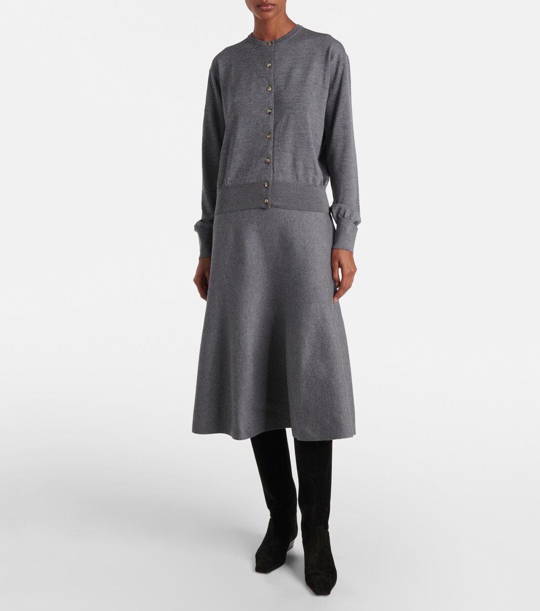 Jackie wool cardigan | Khaite