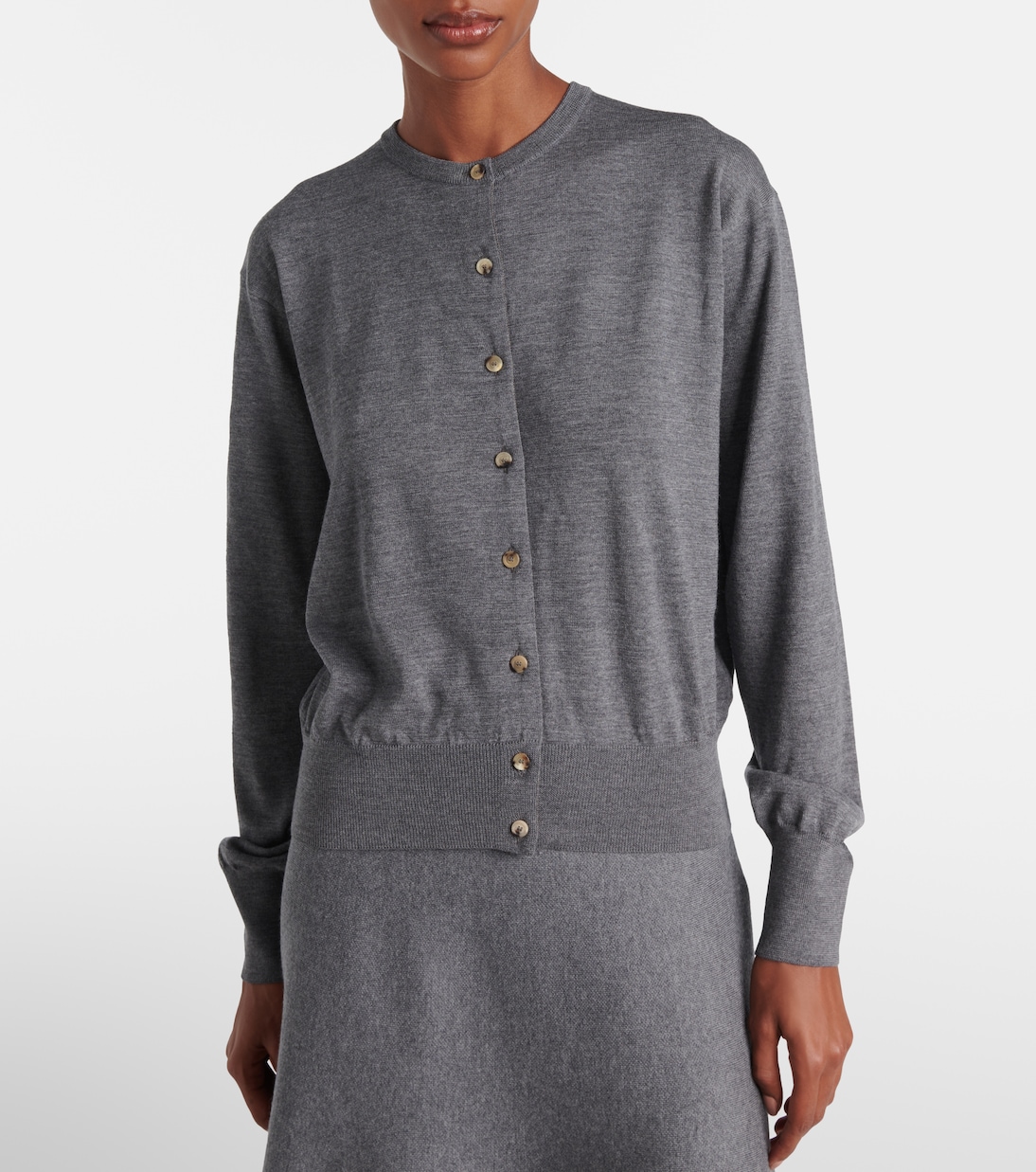 Jackie wool cardigan | Khaite