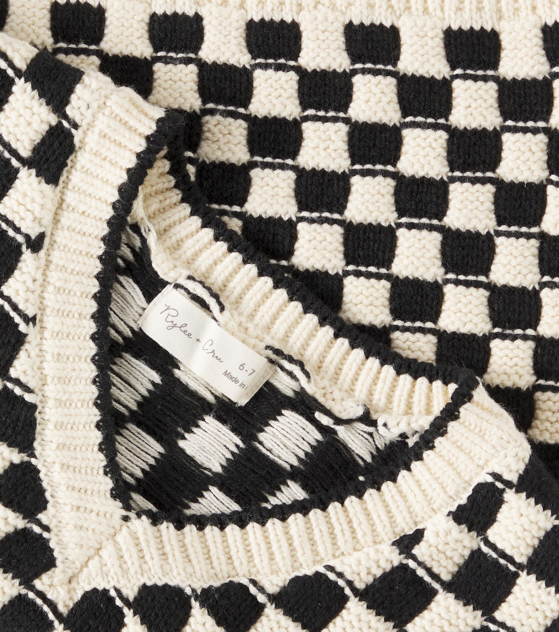 Checked cotton-blend vest | Rylee + Cru