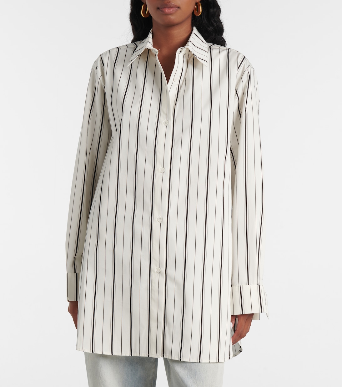 Damita striped cotton shirt | Tove