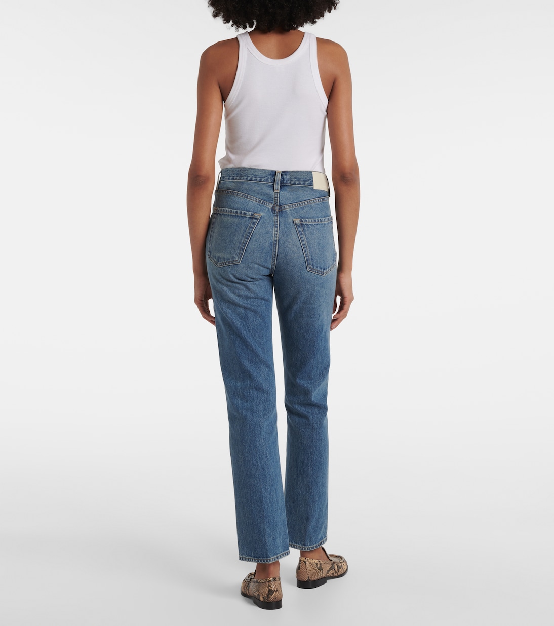 High-Rise Straight Jeans Baretta | Citizens of Humanity