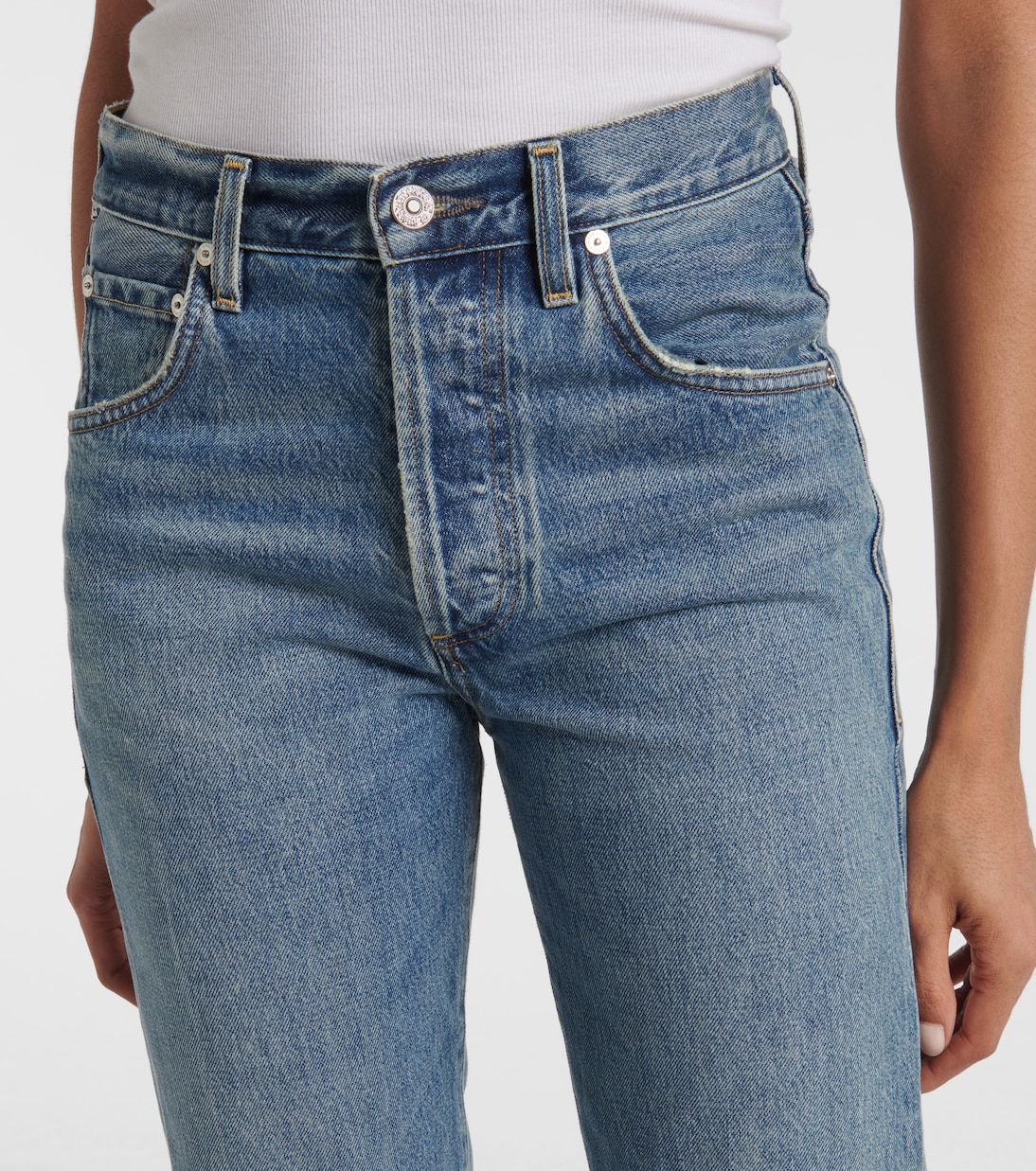 High-Rise Straight Jeans Baretta | Citizens of Humanity